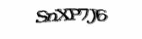 Security check image, please type the characters shown