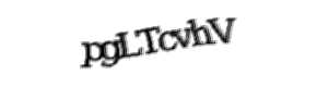 Security check image, please type the characters shown